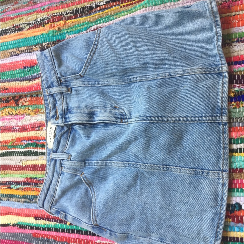 nwot pacsun denim skirt